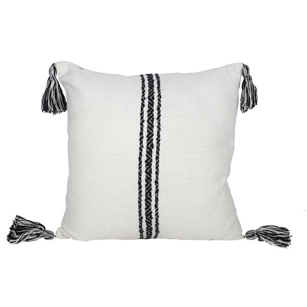 Union Rustic Graesen Tassels Throw Pillow Wayfair